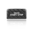 VW MK8 Start-Stopp-Knopf aus Karbonfaser
