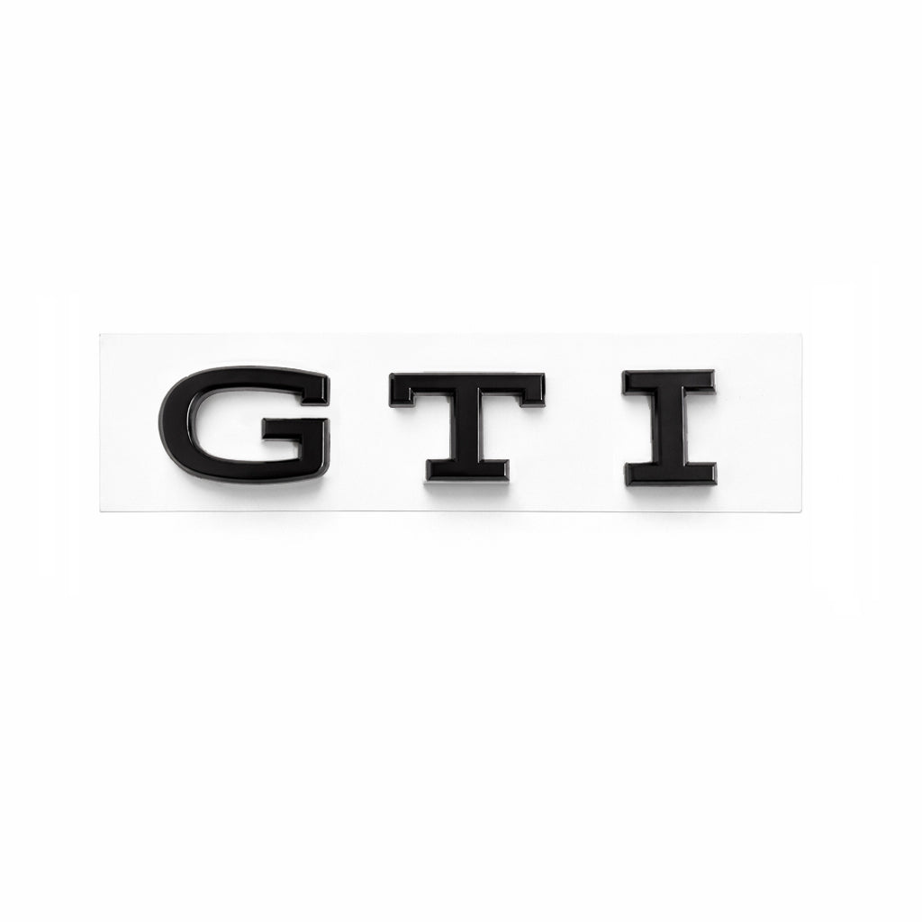 Black GTI Grille/Rear Badges for Golf MK8
