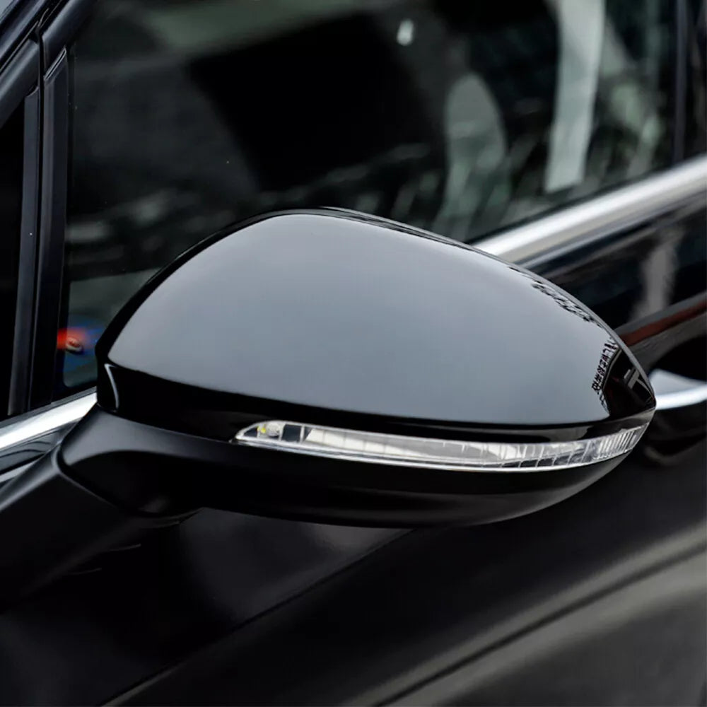 Black Mirror Covers for VW MK8 Golf