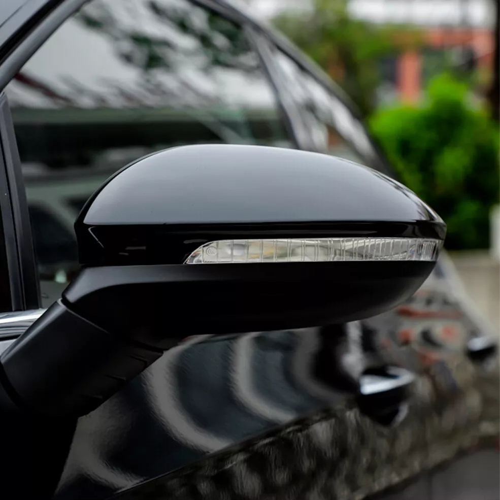Black Mirror Covers for VW MK8 Golf