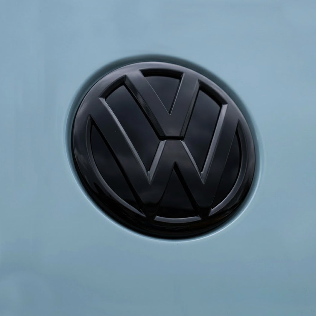 Black VW Emblem Front/Rear for VW Transporter T6 & T6.1