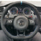 Custom Suede Steering Wheel Cover for VW