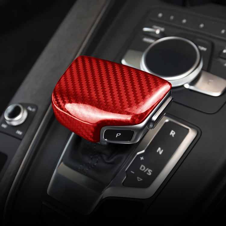 Pommeau de levier de vitesse en fibre de carbone pour Audi A4 S4 A5 S5